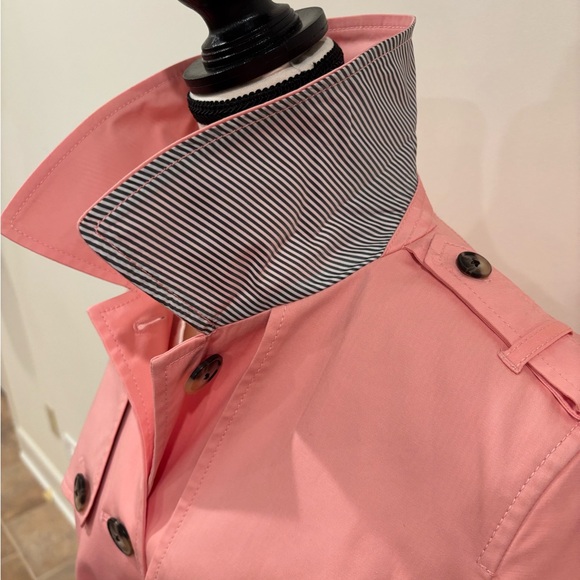 Talbots Women’s Pink Trench Coat, Size L - Picture 5 of 10